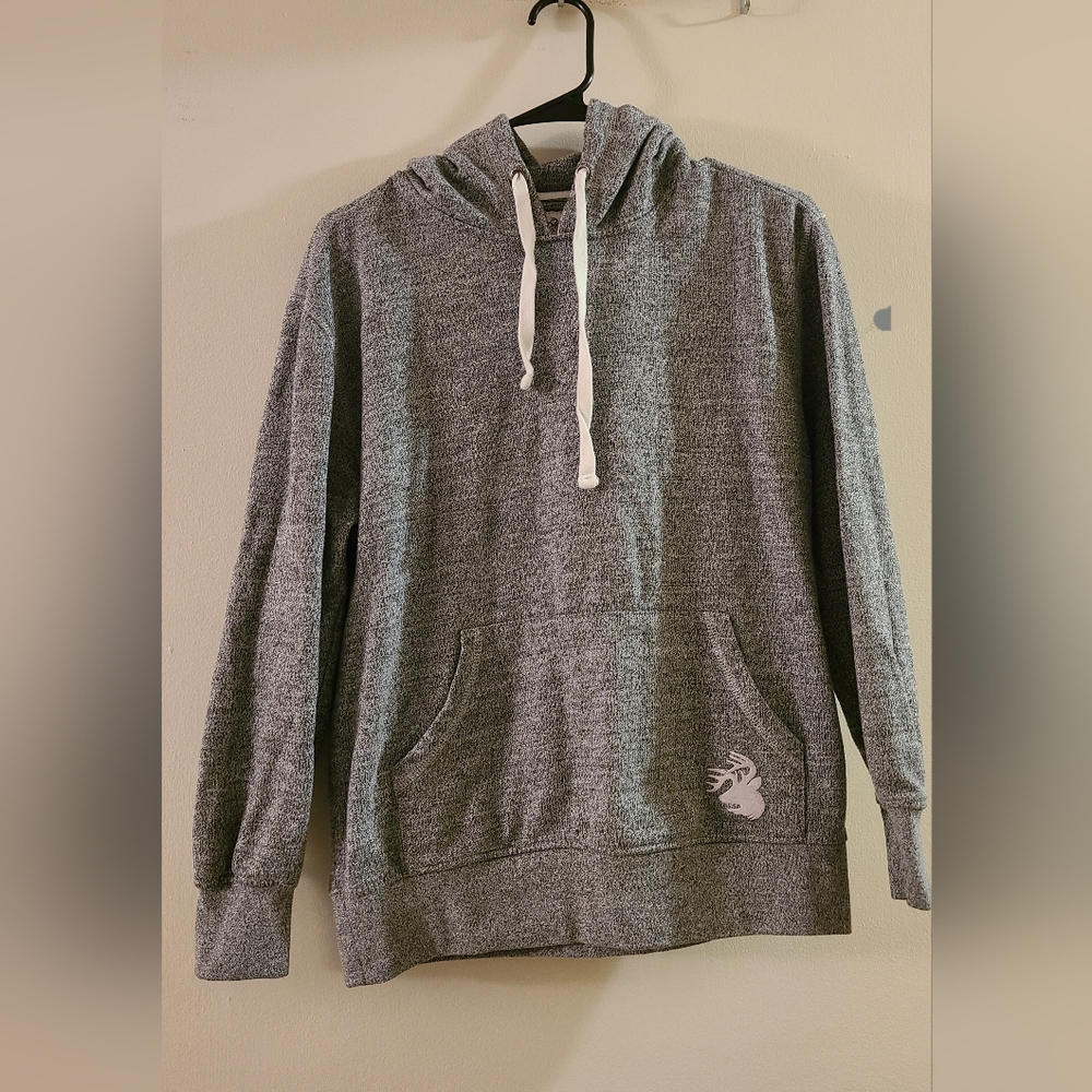 Legendary Whitetails Pepper Marl Switchback Hoodie Womens Size Small